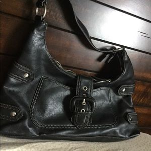 Nine West black shoulder purse